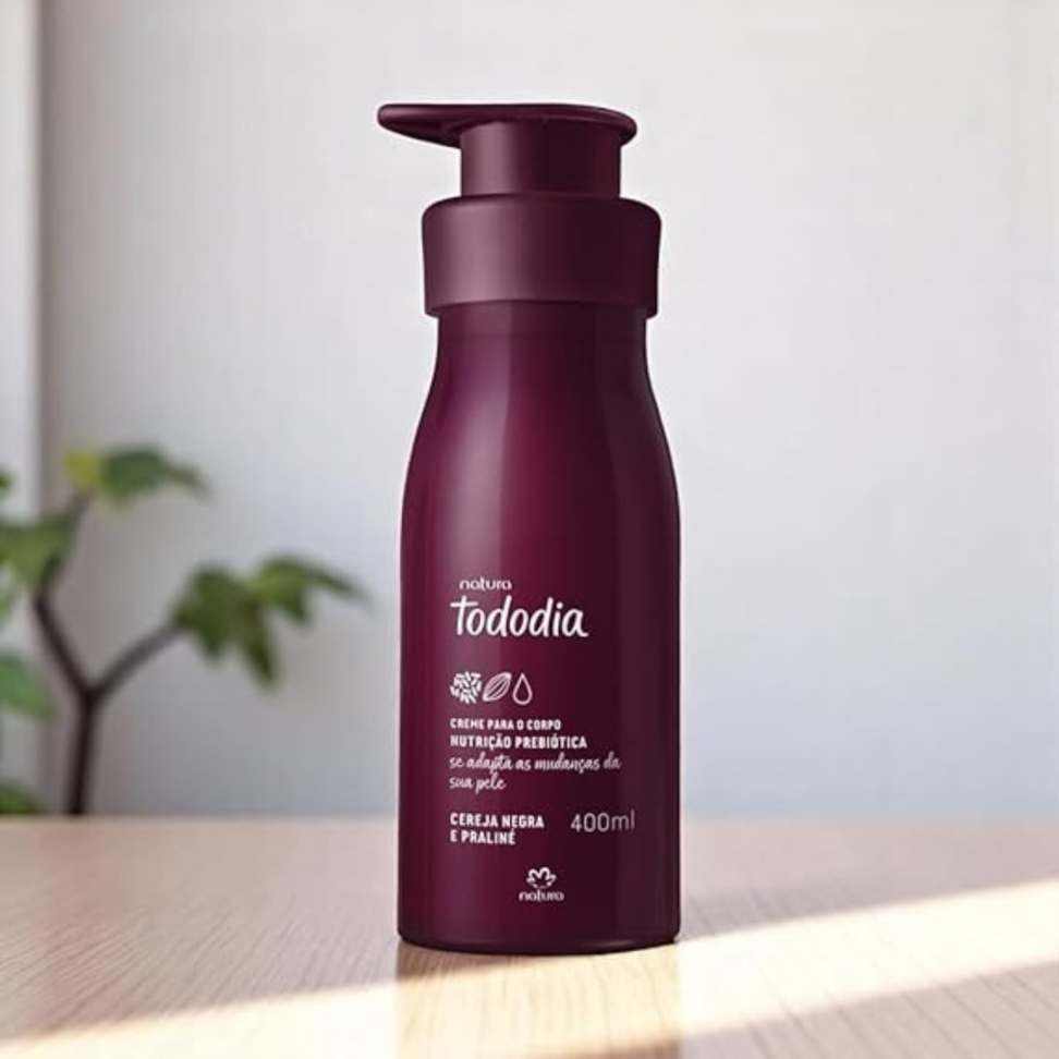 Creme Hidratante Tododia Cereja Negra e Praliné Natura 400ml Natura - #4