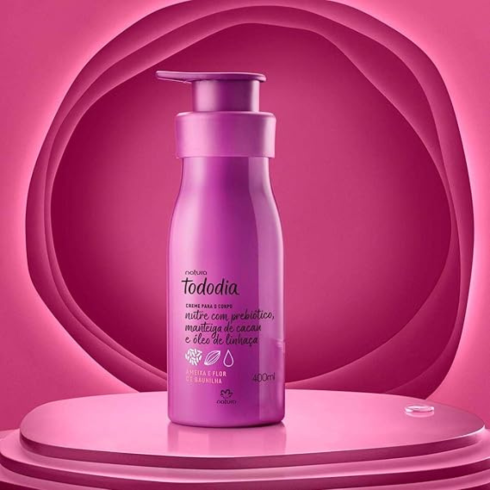 Creme Hidratante Ameixa de Flor de Baunilha 400ml Natura - #4