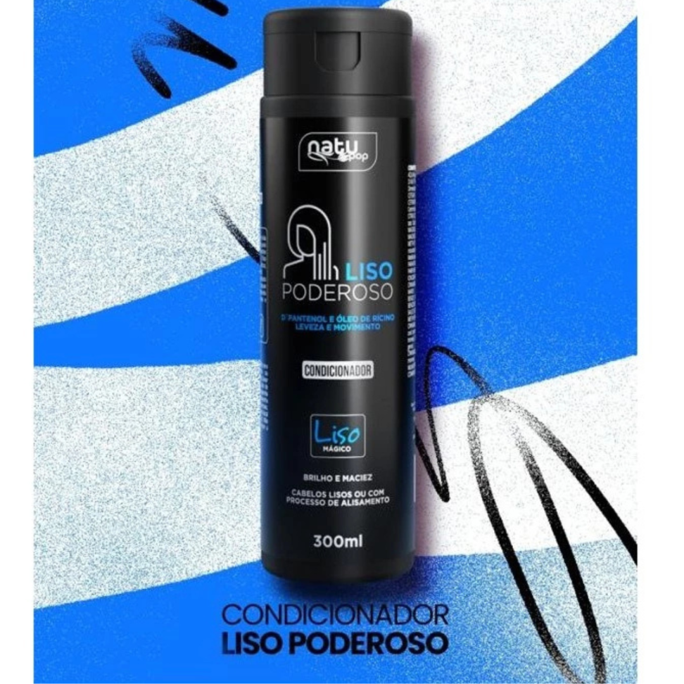 Kit Capilar Liso Poderoso Natupop - 3 itens - #4