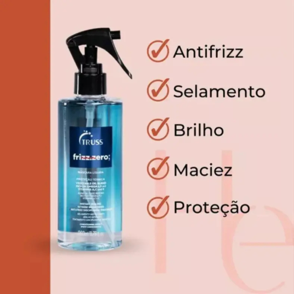 Frizz Zero Truss 260ml - Máscara Líquida - #3