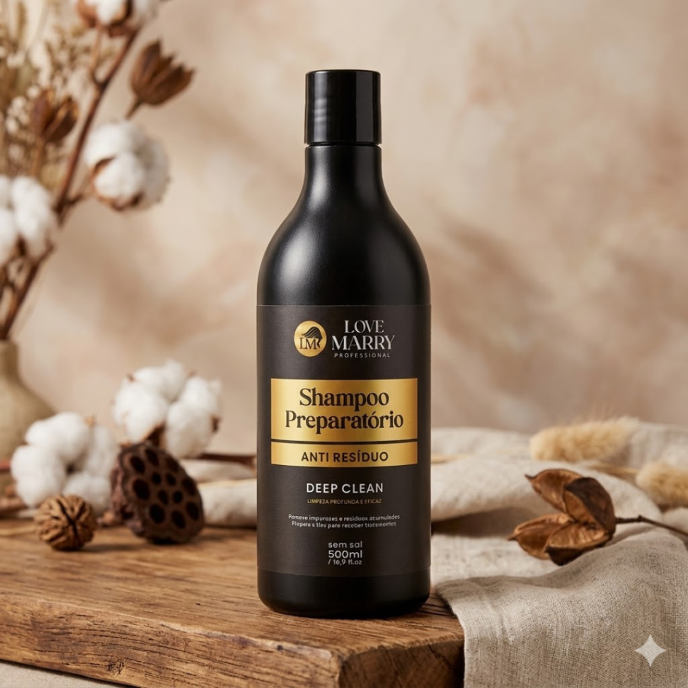 Shampoo Antirresíduo 500ml Love Marry