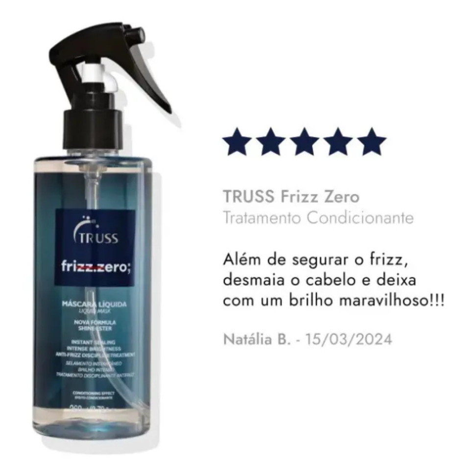 Frizz Zero Truss 260ml - Máscara Líquida