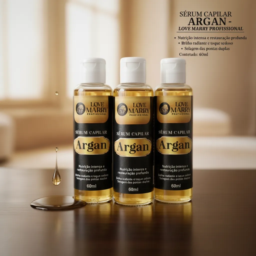Reparador Sérum Capilar 60Ml Love Marry