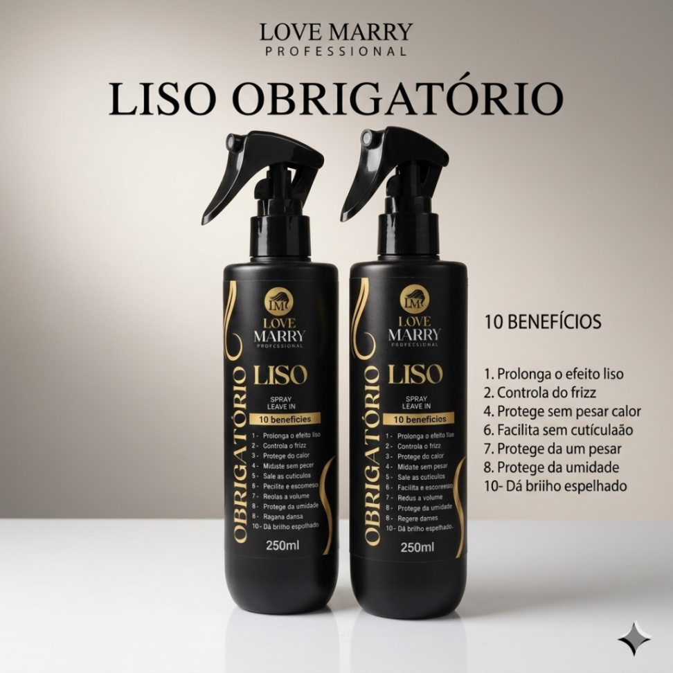 Liso Obrigatório Spray 250ml