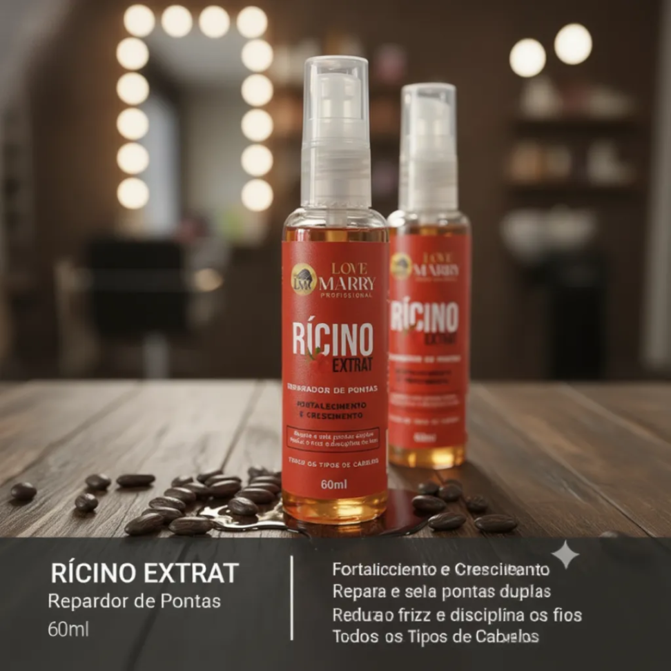 Reparador Rícino Extrat 60ml Love Marry
