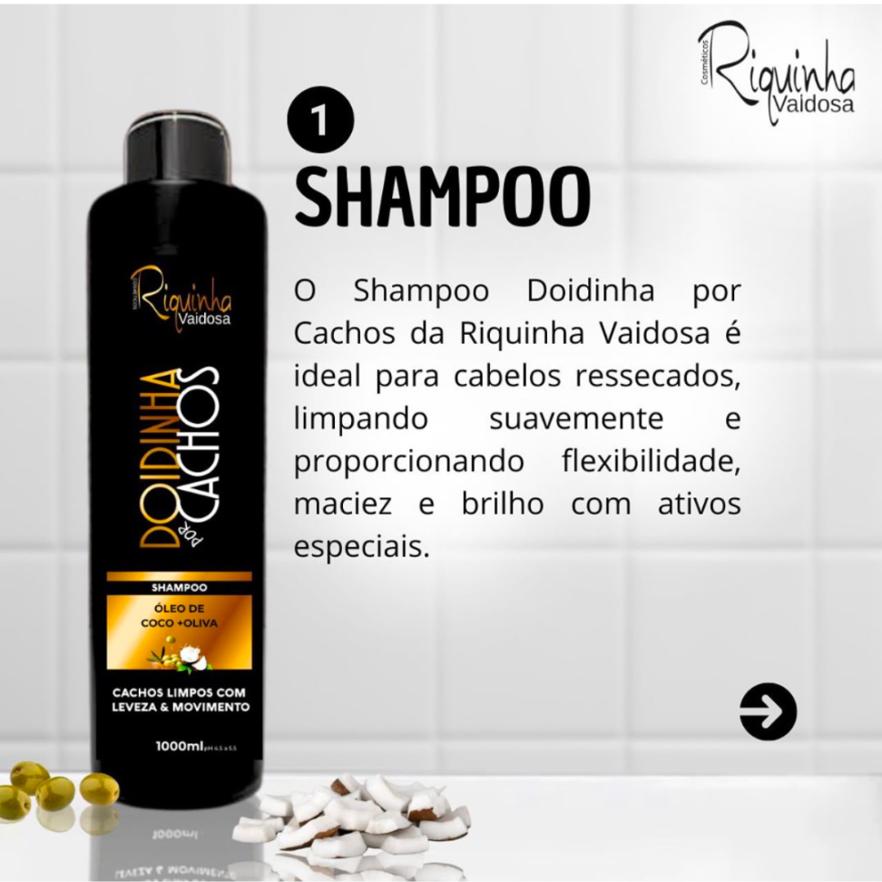 Kit Doidinha por Cachos 4 Passos 1L - #3
