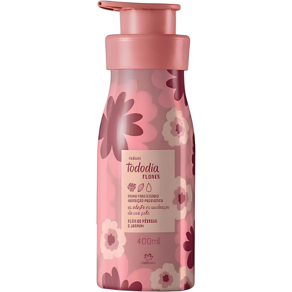 Creme Hidratante Corporal Tododia Flor de Pêssego e Jasmin 400ml - Natura