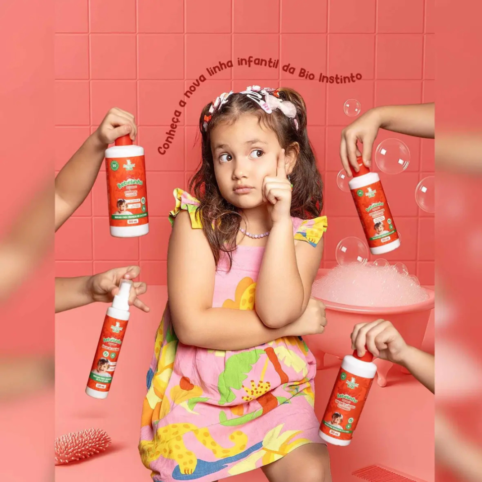 Kit Bio Instinto Kids Bebelinho Morango 4 Itens - #5