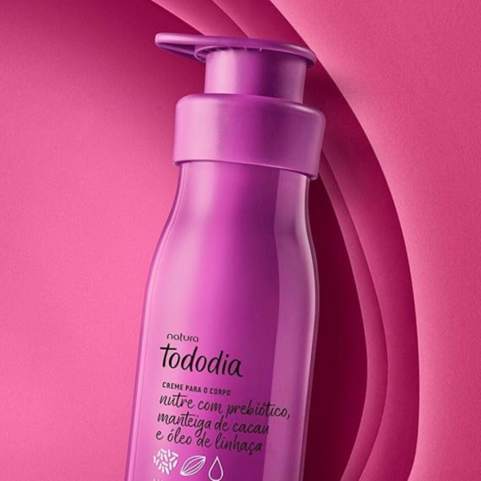 Creme Hidratante  Ameixa de Flor de Baunilha 400ml Natura