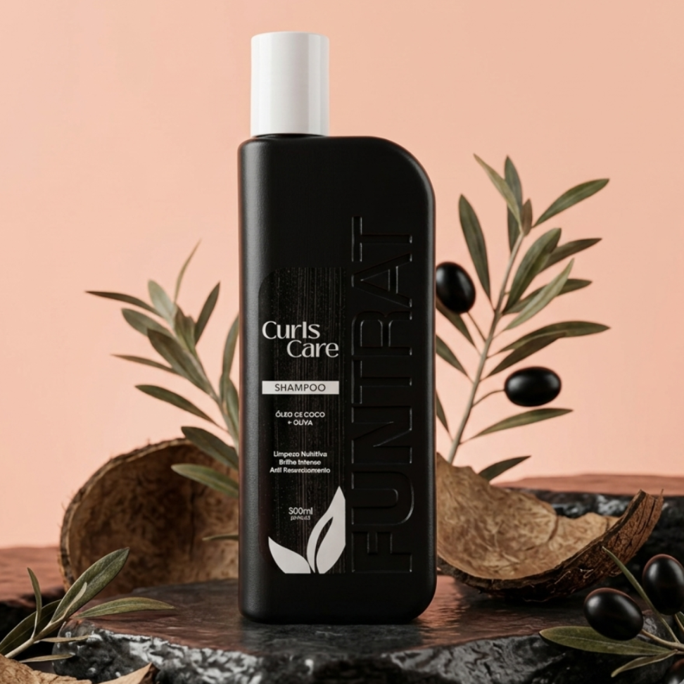 Shampoo Curls Care Funtrat 300g