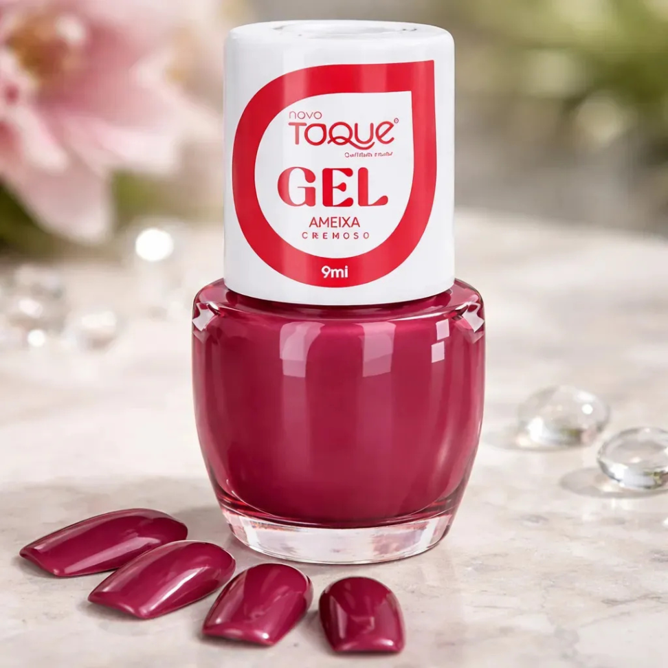 Esmalte Efeito Em Gel 9 Ml Toque Ameixa Cremoso - #3