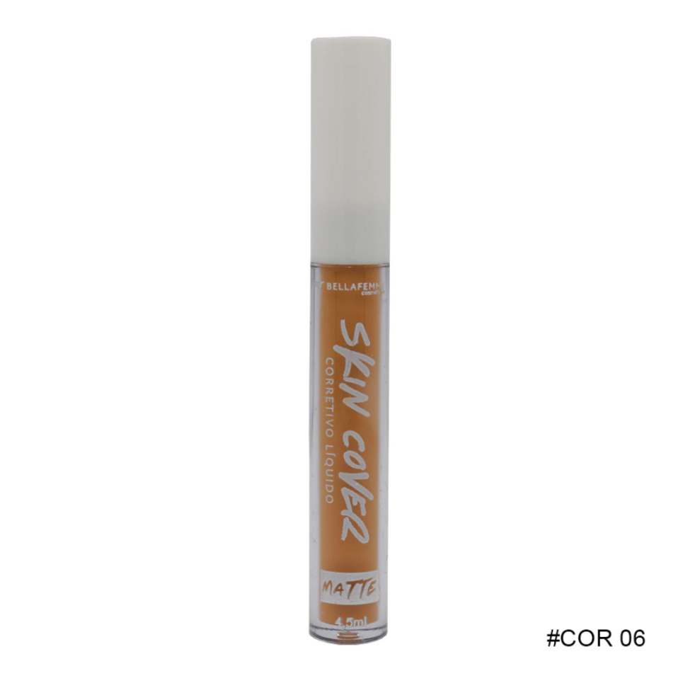 Corretivo Liquido Skin Cover Matte - Bella Famme - #4