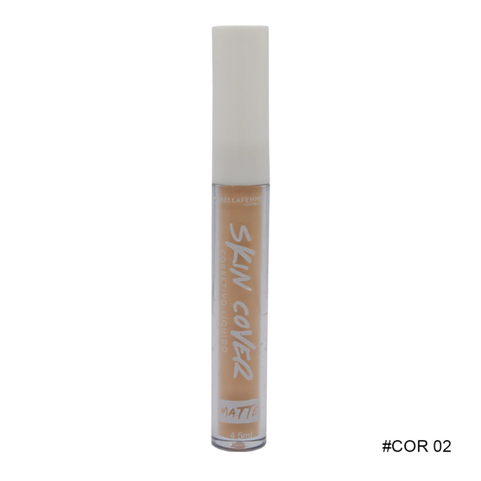 Corretivo Liquido Skin Cover Matte - Bella Famme - #3