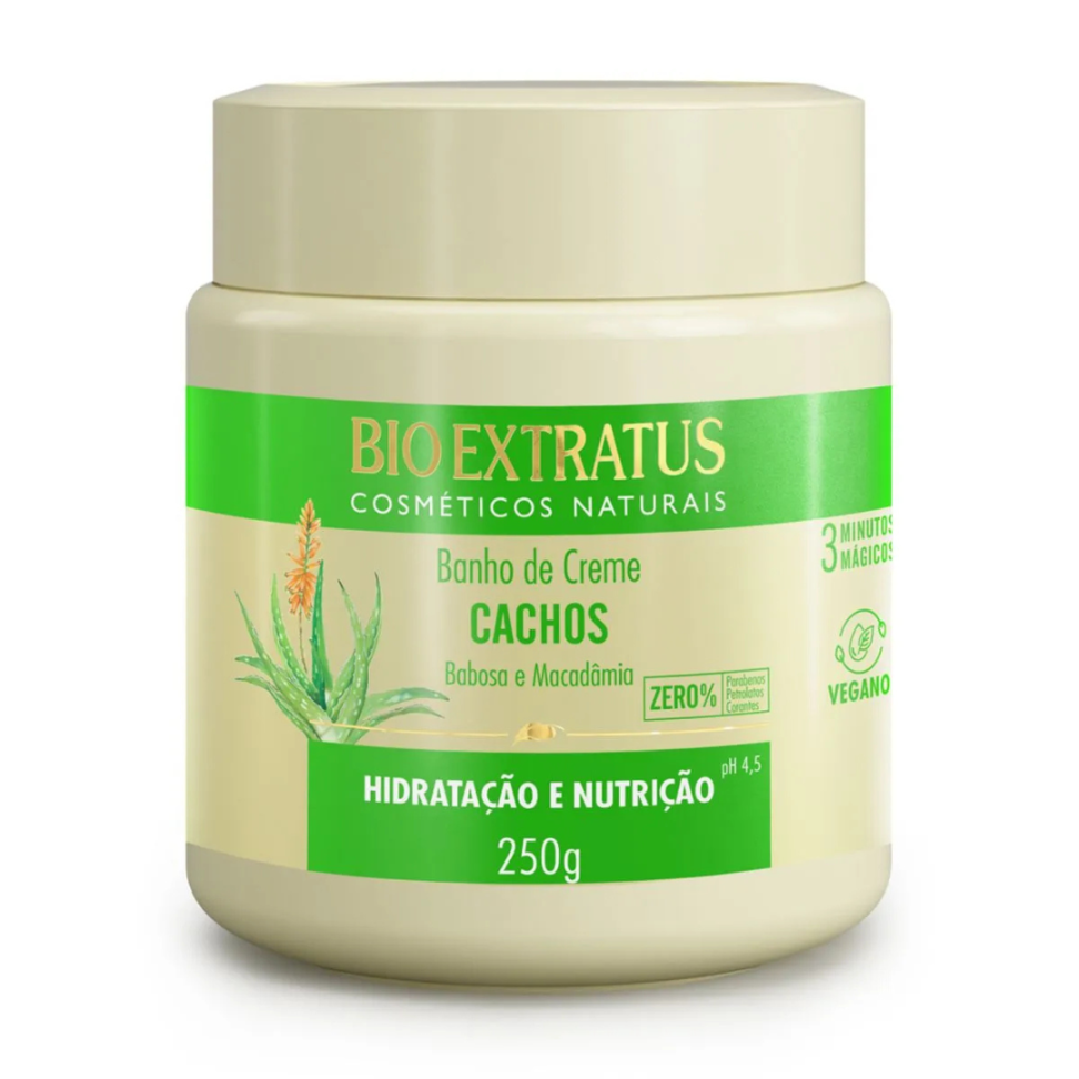 Máscara Banho de Creme Cachos 250g Bio Extratus