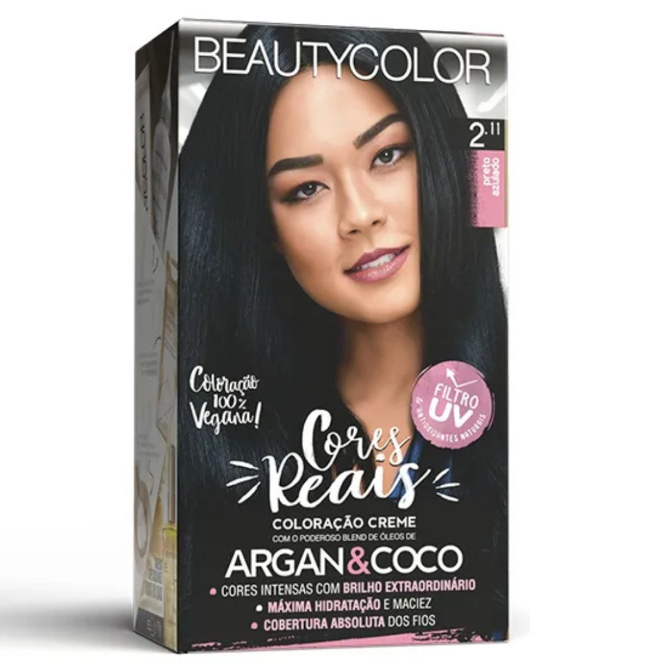 Tintura Beauty Color 2.11 Preto Azulado