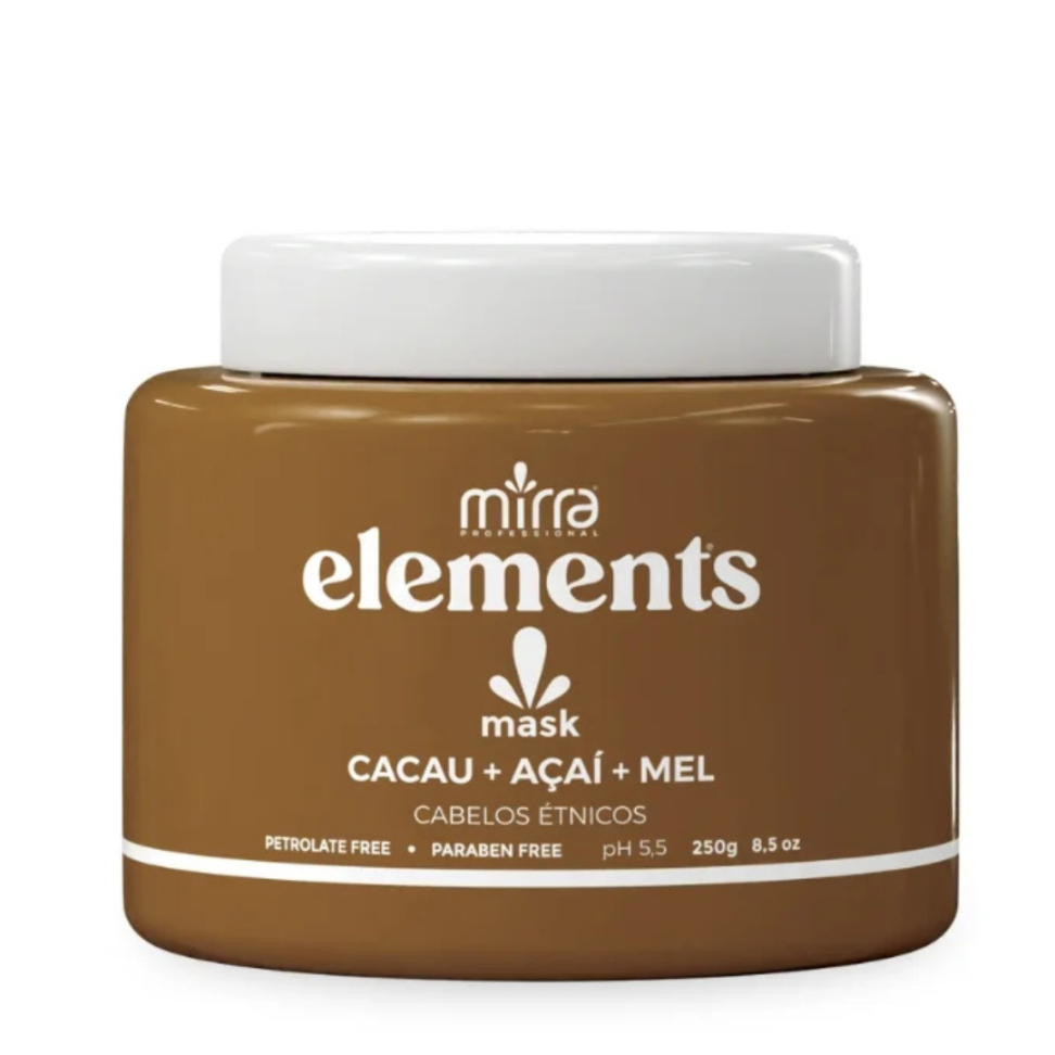 Máscara Cacau + Açaí + Mel Mirra Elements 500g