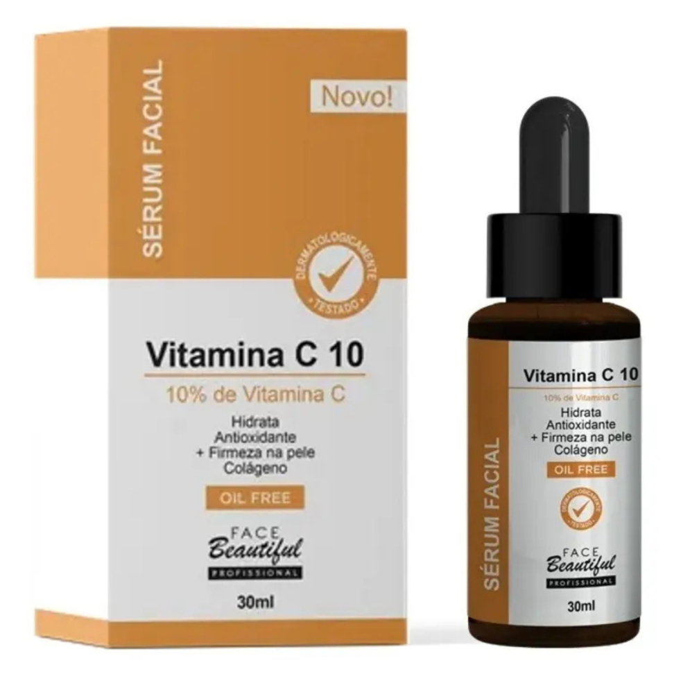 Sérum Facial Oil Vitamina C 10 30ml Face Beautiful