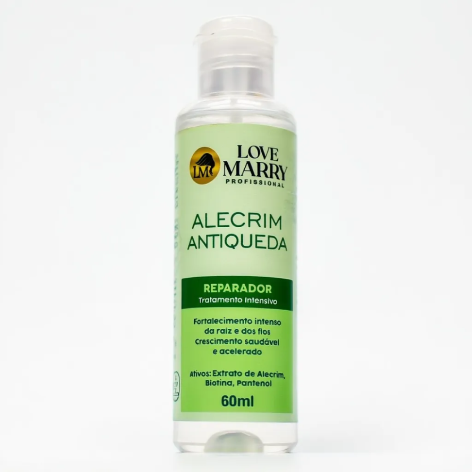 Reparador de Pontas Alecrim Antiqueda 60Ml Love Marry