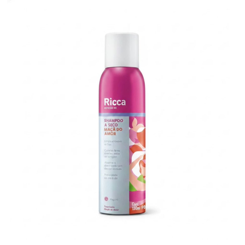 Shampoo a Seco Maçã do Amor 150ml - Ricca