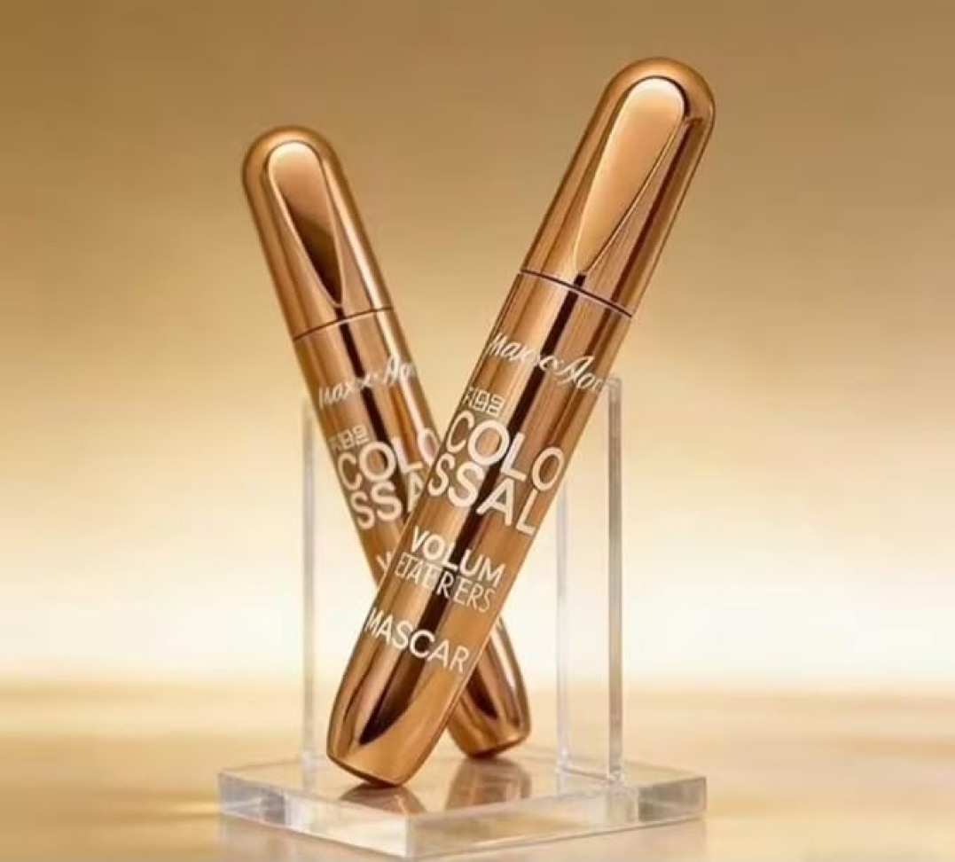 Rímel Colossal Volume Mascara, Efeito Boneca, Volume Extremo, Longa Duração - Amor Anjo