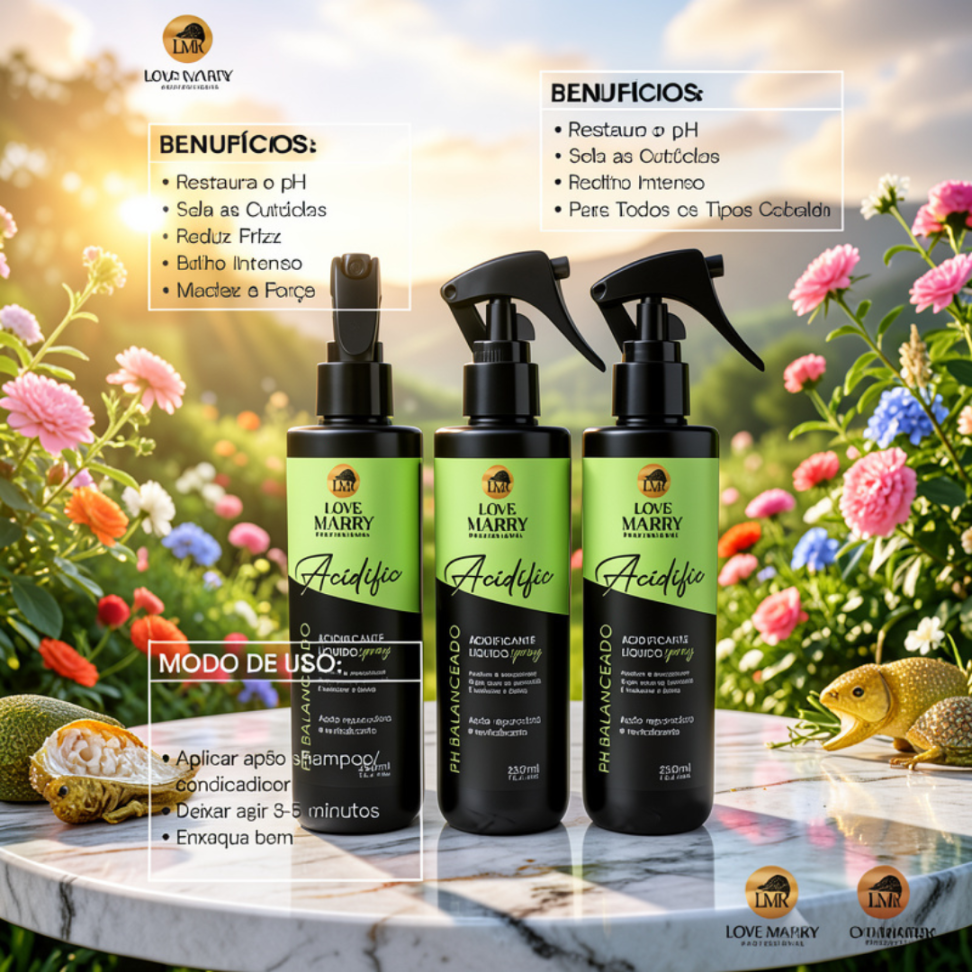 Acidificante Spray 250ml Love Marry Un. - #3