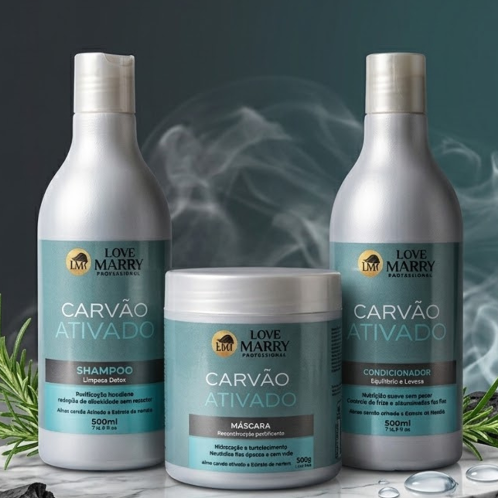 Kit carvão ativado 500g