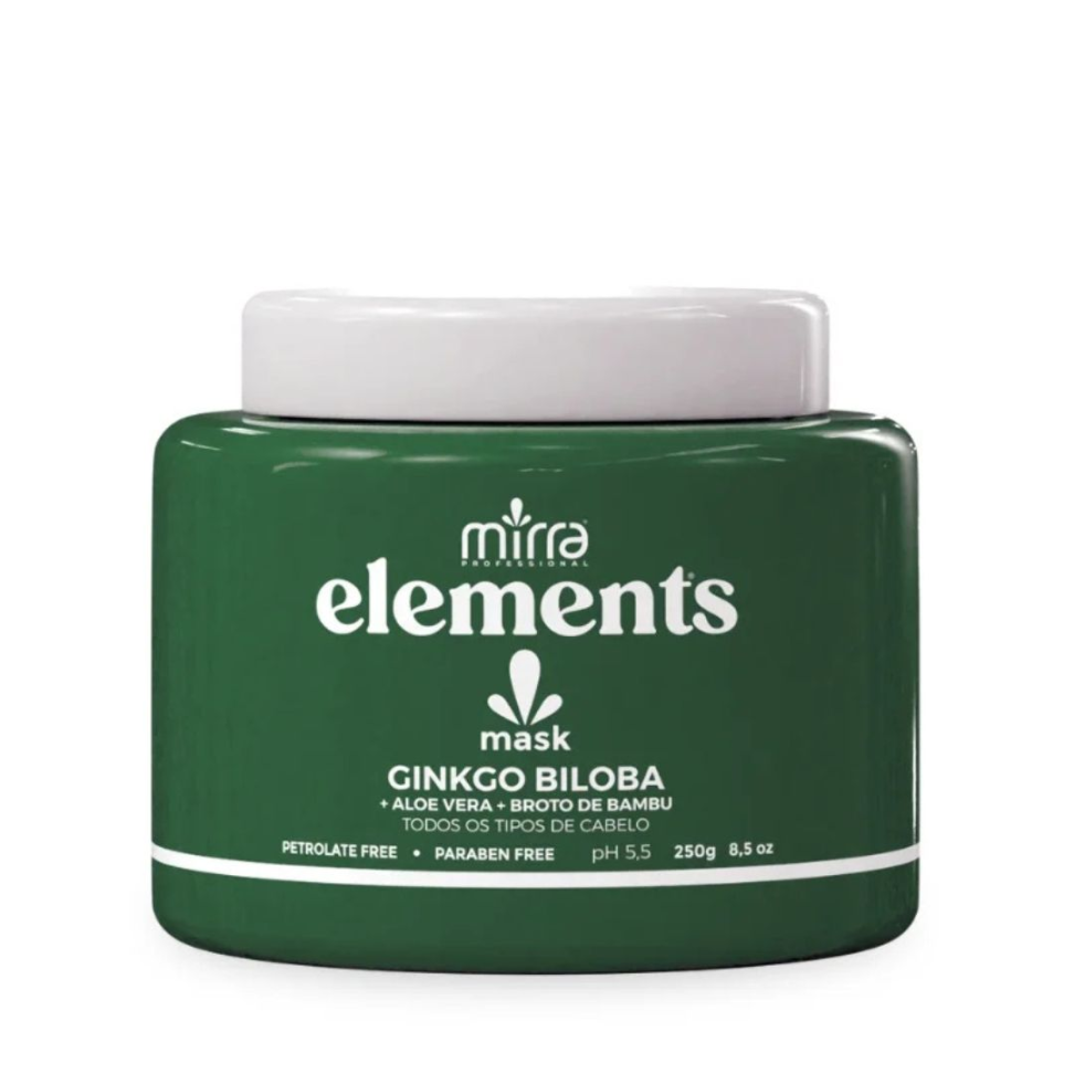 Máscara Ginkgo Biloba Mirra Elements 500g