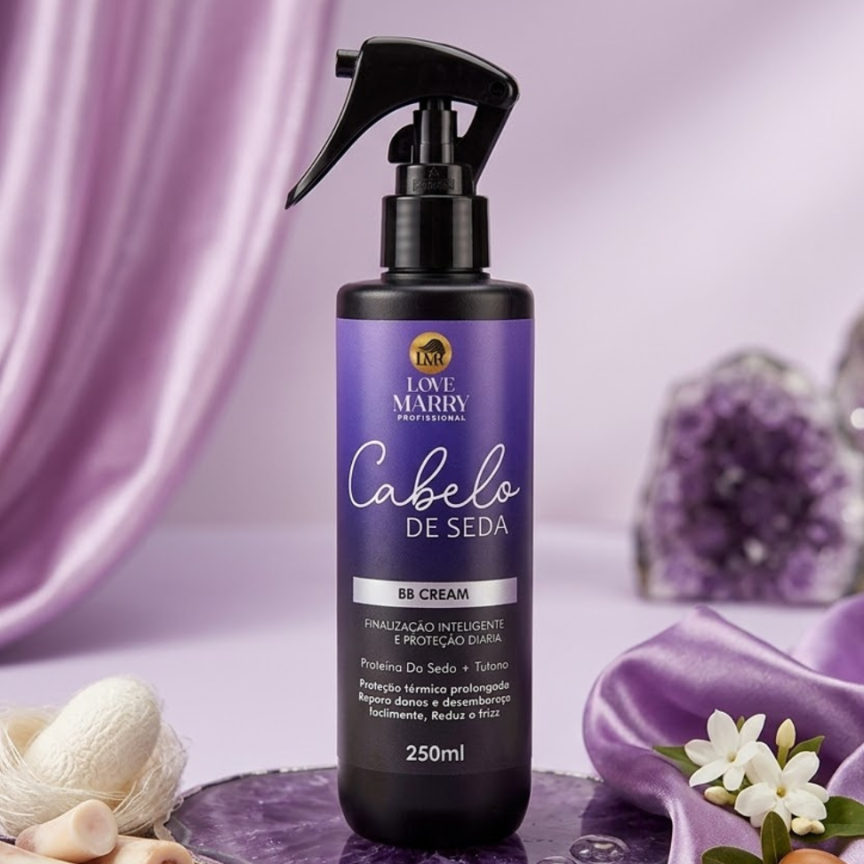 Spray Cabelo de Seda 250ml Love Marry