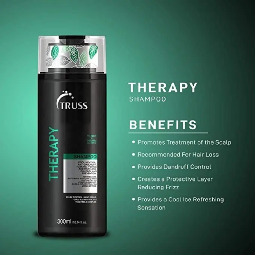 Shampoo Therapy 300ml / Anticaida Caspa and Grasa - Truss - #3