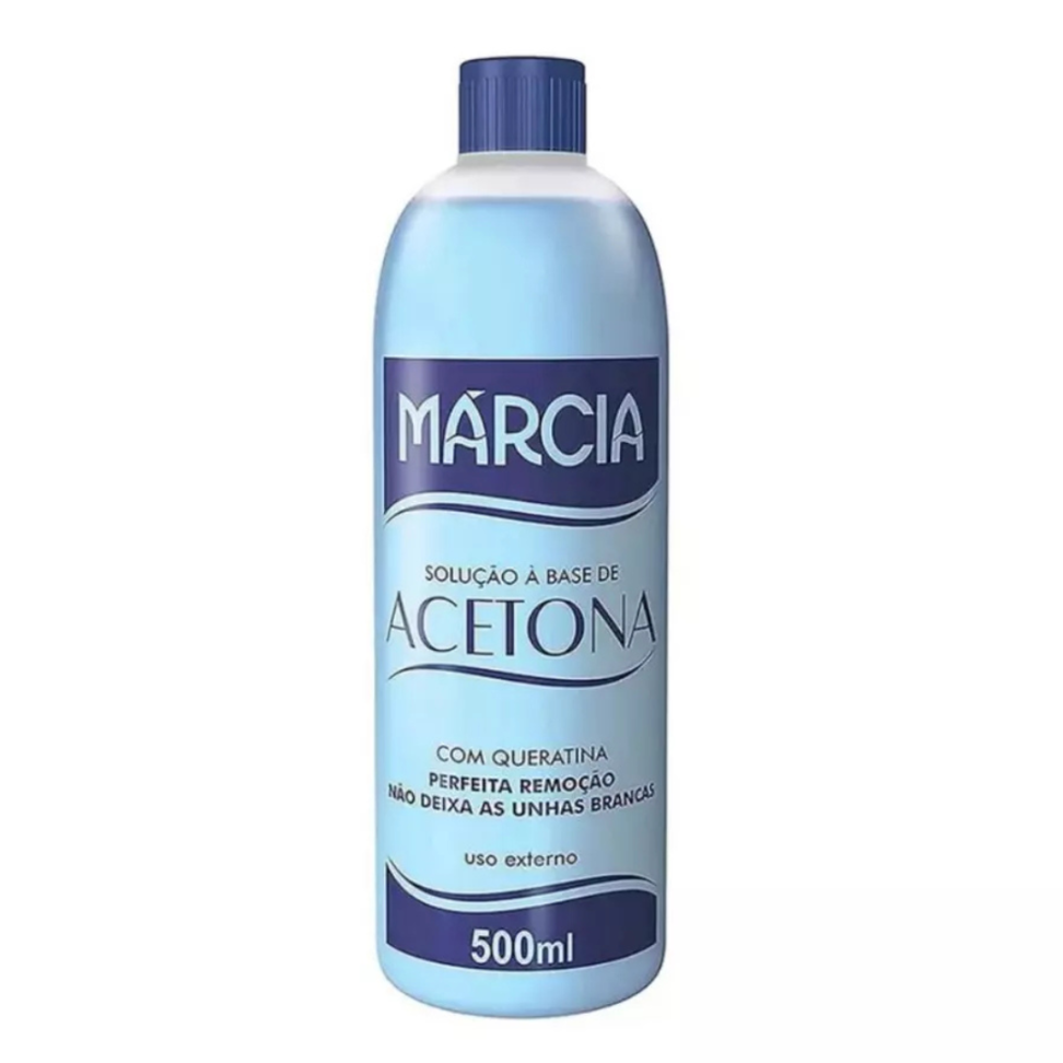 Removedor de Esmalte à Base de Acetona Márcia 500ml