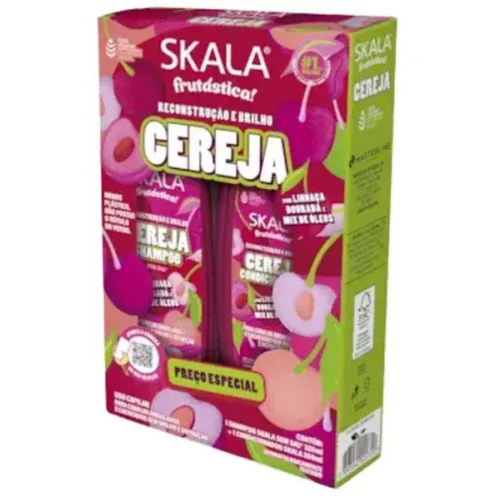 Kit Skala (SH+Cond) Cereja 325/200ml