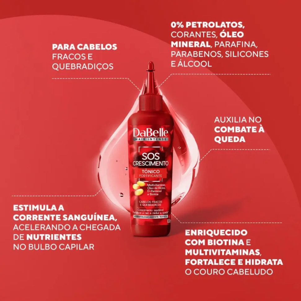 Tonico Dabelle Sos Crescimento 100ml