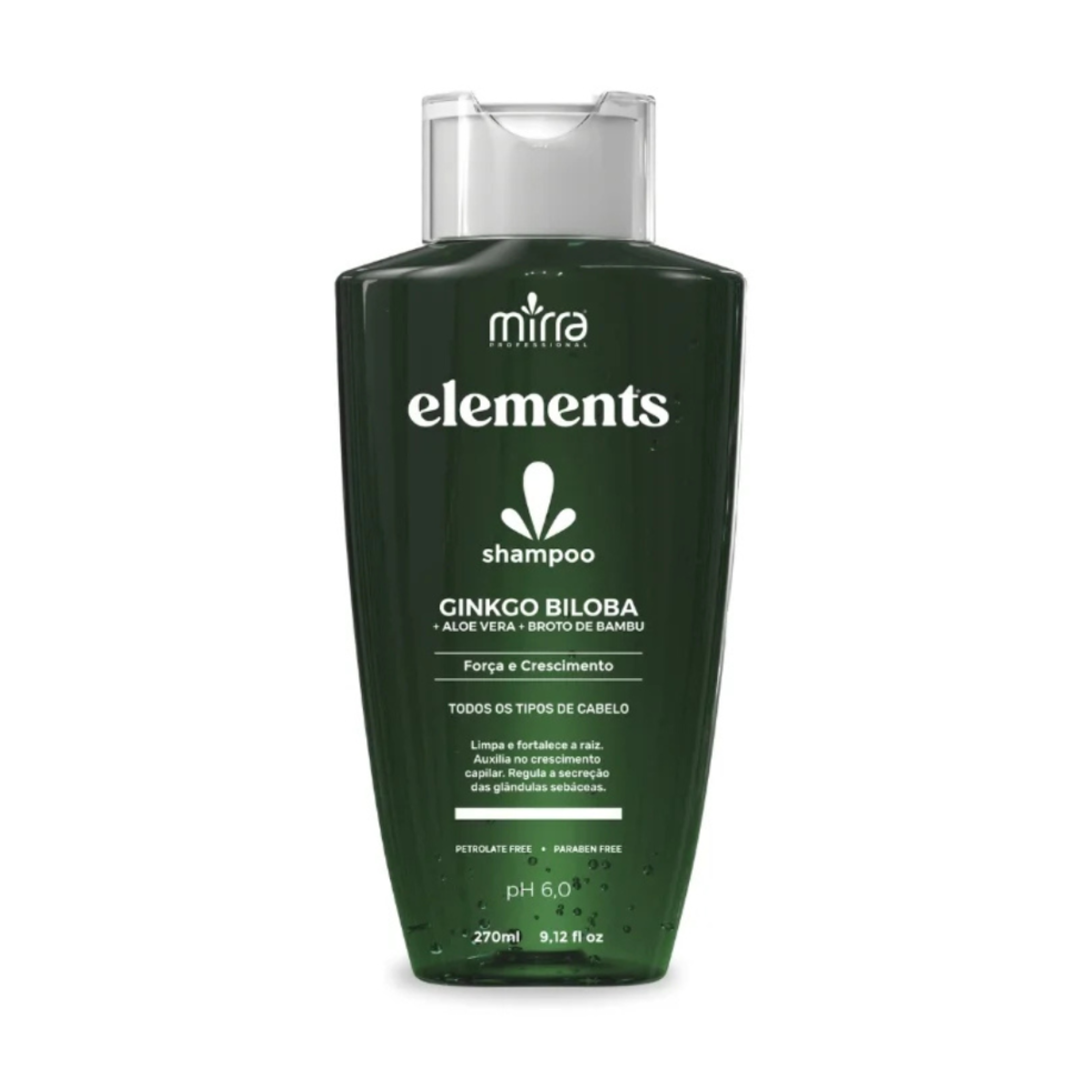 Shampoo Ginkgo Biloba Mirra Elements 270ml
