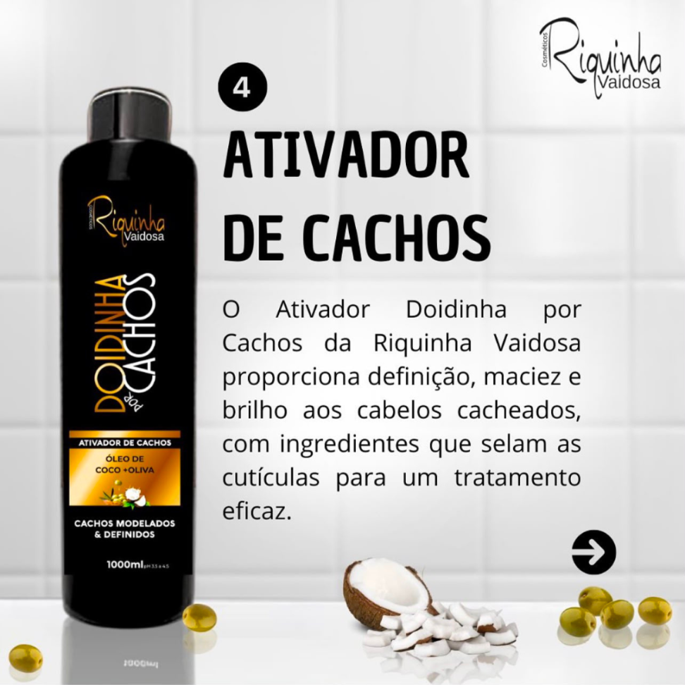 Kit Doidinha por Cachos 4 Passos 1L - #5