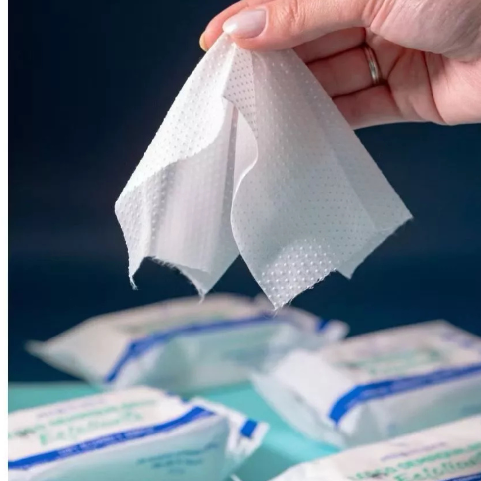 Lenço Demaquilante Esfoliante Algodão e Babosa - Mia Make