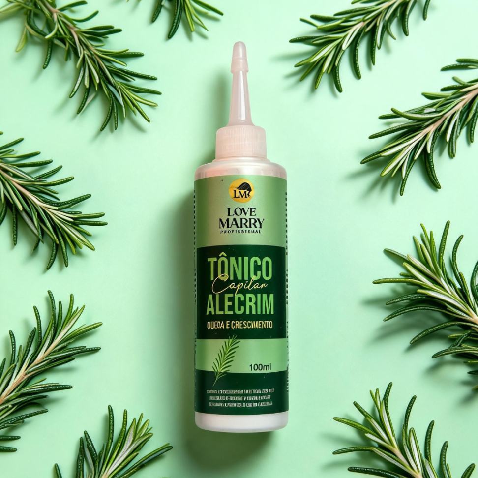 Tônico capilar Alecrim 100 ml Love Marry