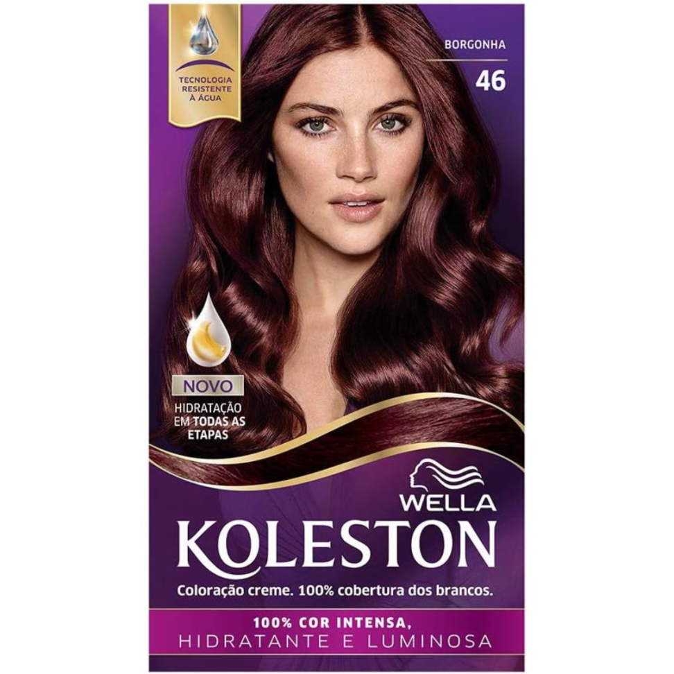 Tintura Koleston Kit 46 Borgonha Wella
