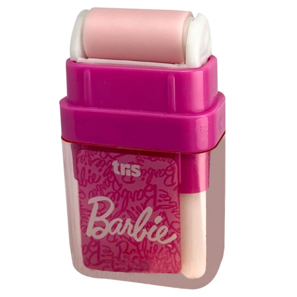 Borracha rolinho Barbie branca