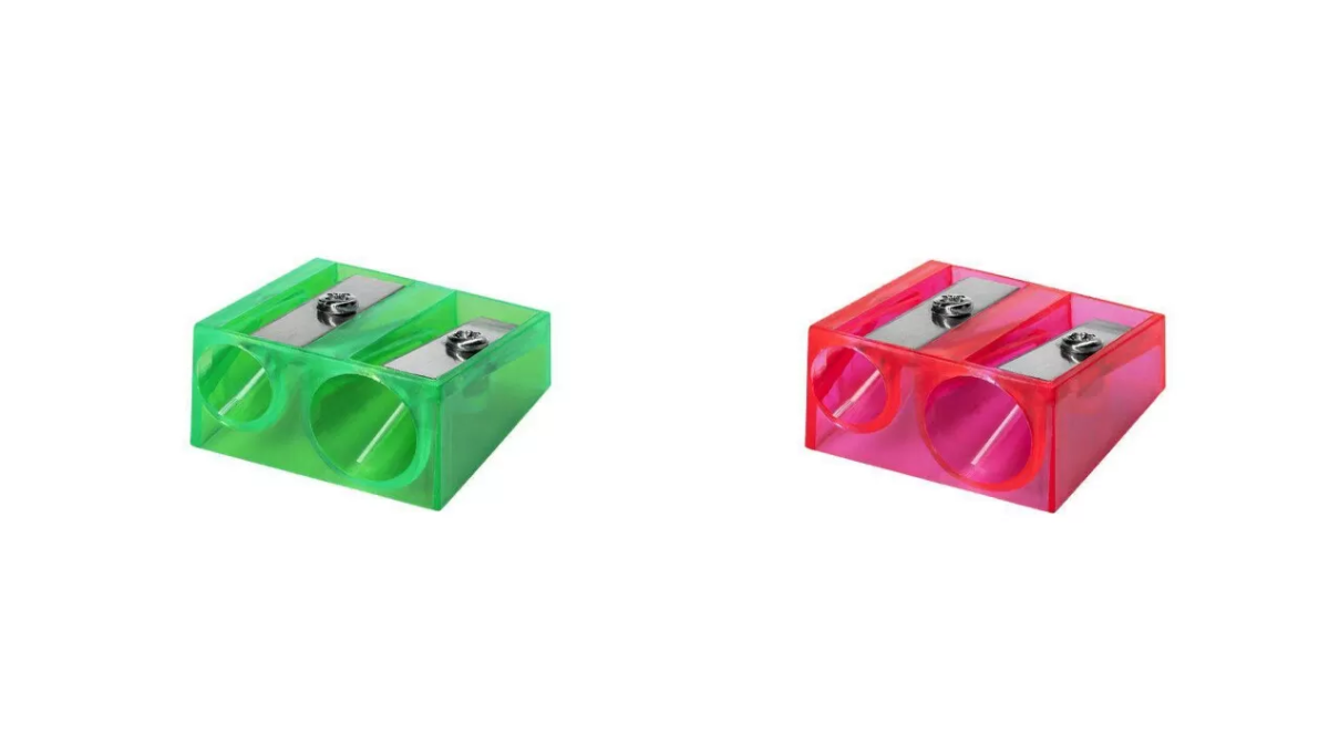 Apontador simples 02 furos normal e jumbo Brw
