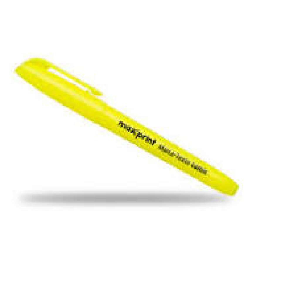 Caneta Marca Texto Needs Amarelo Maxprint