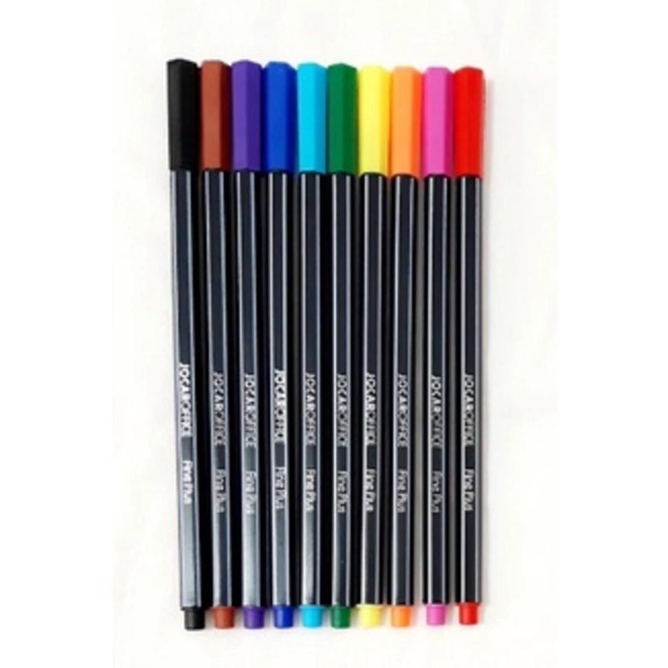 Caneta Fine Plus 0,4 mm – Estojo com 10 Cores Sortidas | Jocar Office - #5