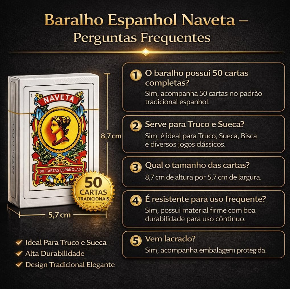 Baralho espanhol papel AX13710-A - #7