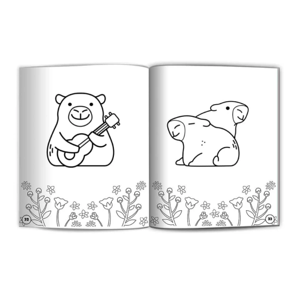 Livro de atividades capivaras 500 adesivos - #2