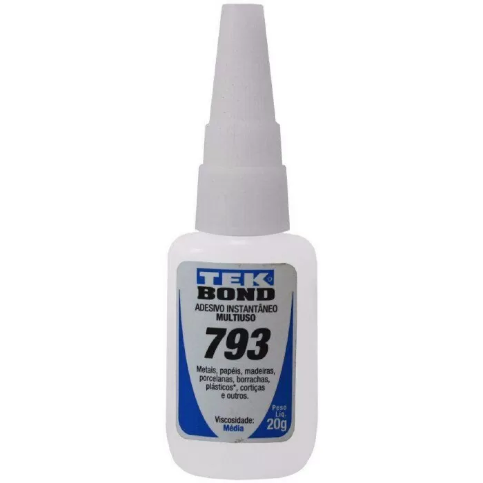 Cola Instantânea Tek Bond 793 20g – Alta Performance e Fixação Rápida