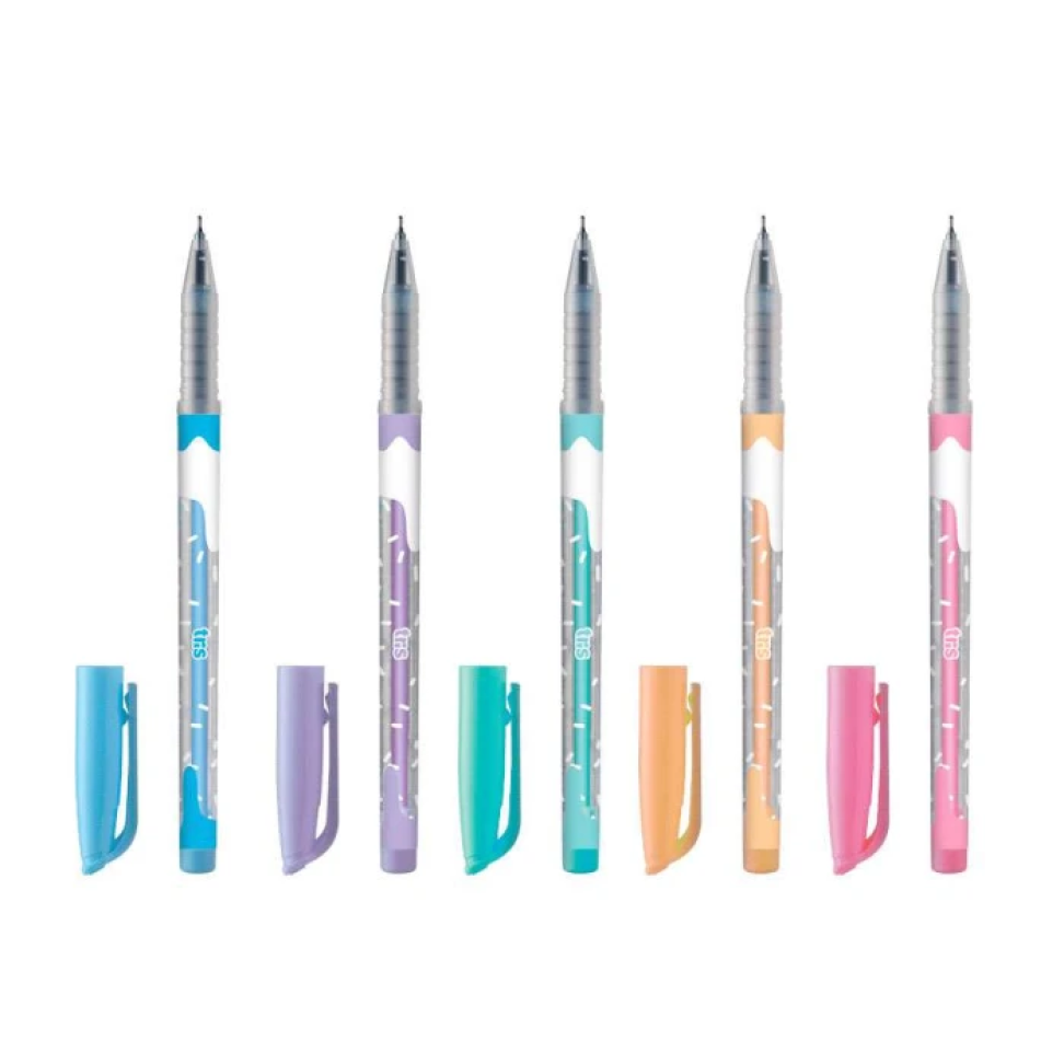 Caneta esferográfica 0,7 Holic Candy com 30 unidades Tris