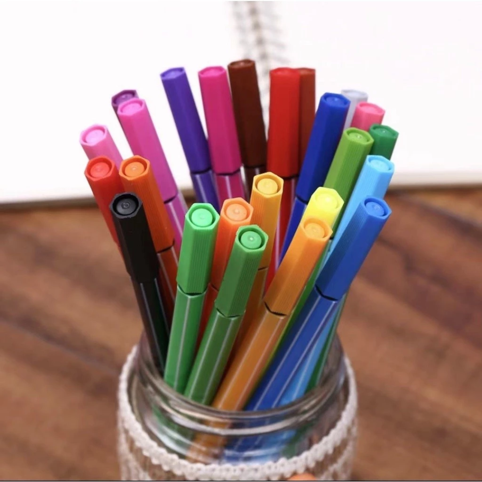 Caneta Fine Plus 0,4 mm – Estojo com 10 Cores Sortidas | Jocar Office - #8
