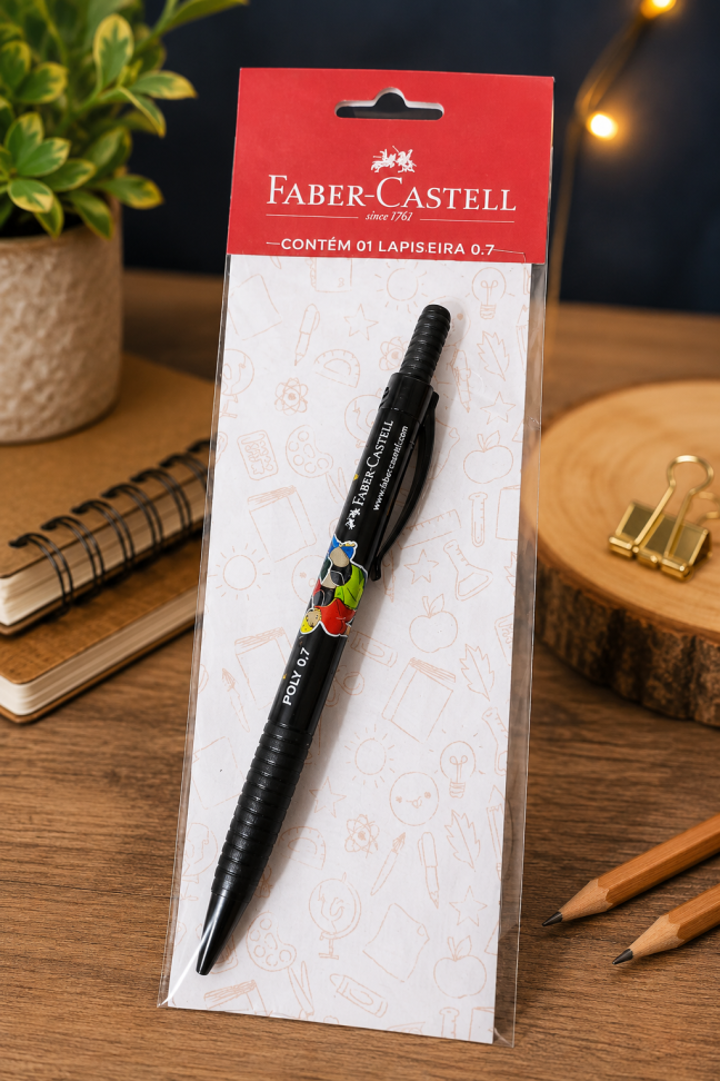 Lapiseira Faber-Castell Poly 0.7 Original Antiga – Item de Colecionador