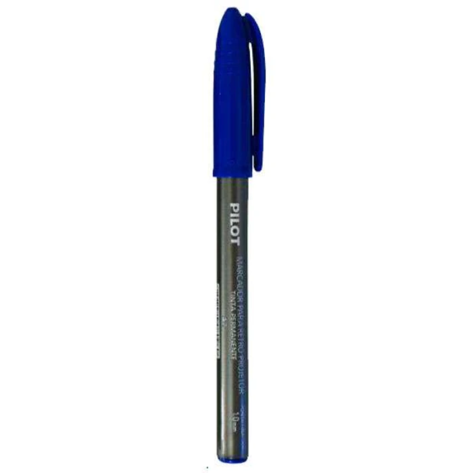 Caneta para Retroprojetor Pilot 1.0 mm Azul