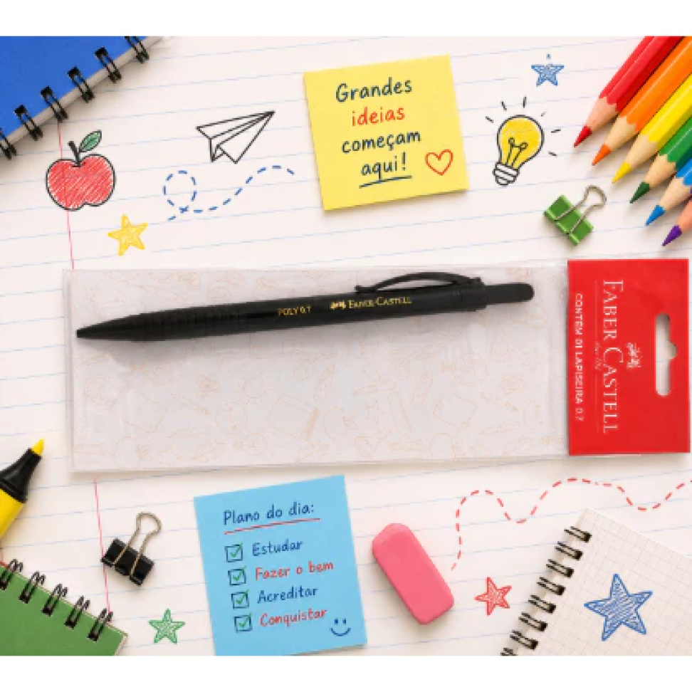 Lapiseira Faber Castell 0.7 Poly Original - Antiga ( Colecionador ) - #7