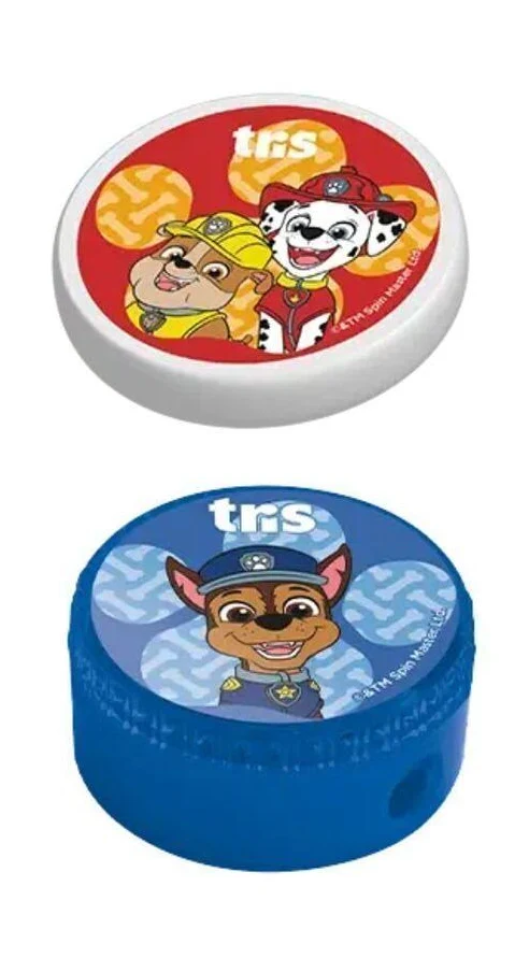 Kit Escolar Patrulha Canina  com Lápis, Apontador e Borracha - #3